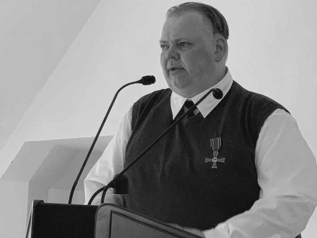 Ingo Vigneron Bundesverdienstkreuz am Bande