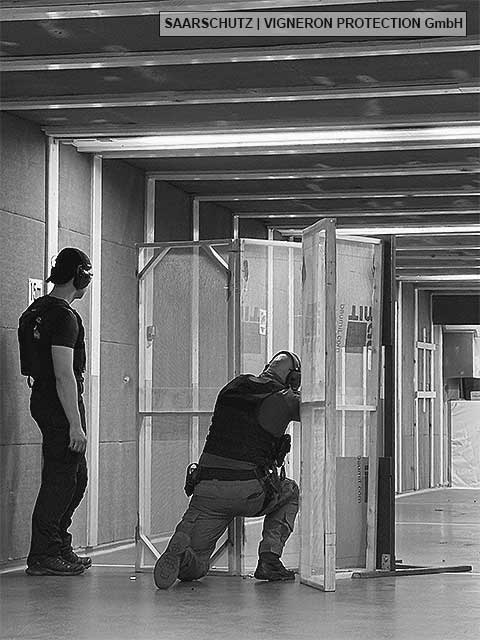 Schießausbildung Schutzkommando