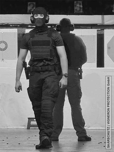Schießausbildung Schutzkommando