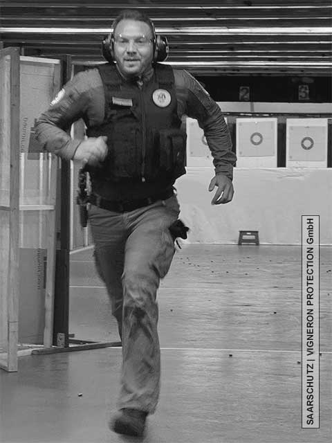 Schießausbildung Schutzkommando