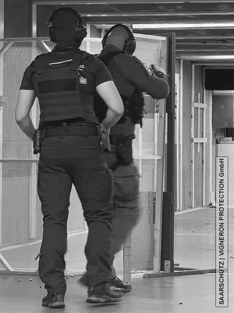 Schießausbildung Schutzkommando