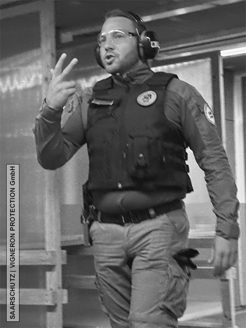 Schießausbildung Schutzkommando