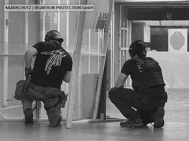Schießausbildung Schutzkommando