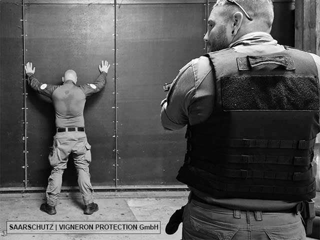 Einsatztraining Schutzkommando